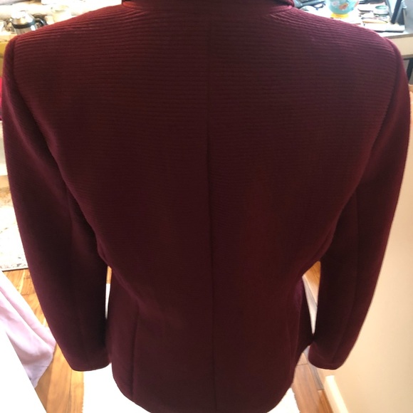 Jules & Leopold burgundy/red blazer/ new with tags/ size M - Picture 3 of 4